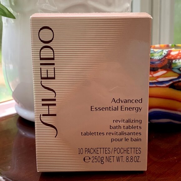 RARE Shiseido Advanced Essential Energy Revitalizing Bath Tablets - Picture 4 of 9